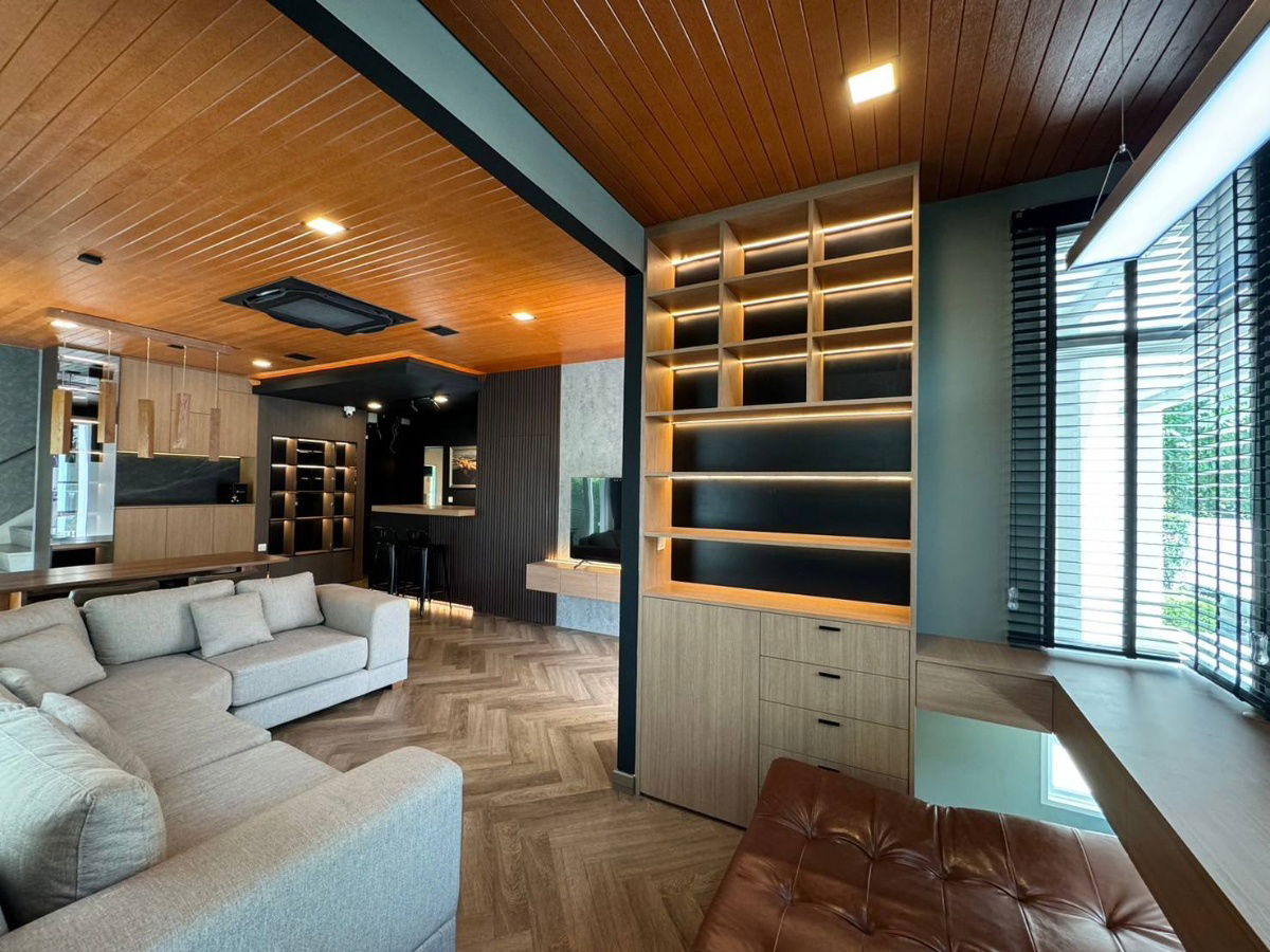 รูป 🏡BN030 ให้เช่าบ้านเดี่ยวไซต์ใหญ่ สุด Private  🏡.   โครงการหมู่บ้าน มัณฑนาบางนา-วงแหวน (รามคำแหง 2)(ENG Below🇬🇧) - รูปที่ 5/16
