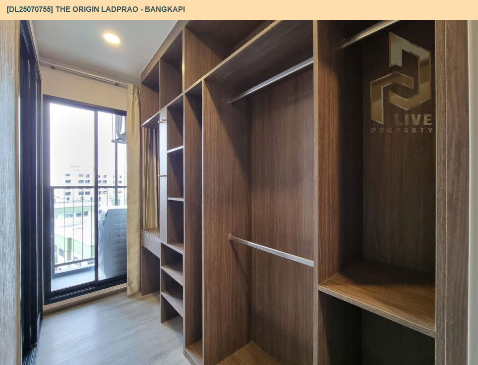 picture DL25070755 Condo for rent, THE ORIGIN LADPRAO - BANGKAPI near -, ready to move in, call urgently 0656133286 LineID @534wlwof - 7/11