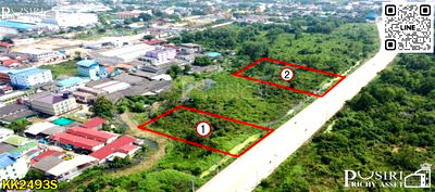 ที่ดิน นิคมสินสาคร : เปิดขายที่ติดถนนตัดใหม่(4เลน) เอกชัย – เดิมบาง เริ่ม 4 ไร่ขึ้นไปใกล้เอกชัยเพียง 200 เมตร แวดล้อมด้วยความเจริญ ในราคาถือทำกำไรได้