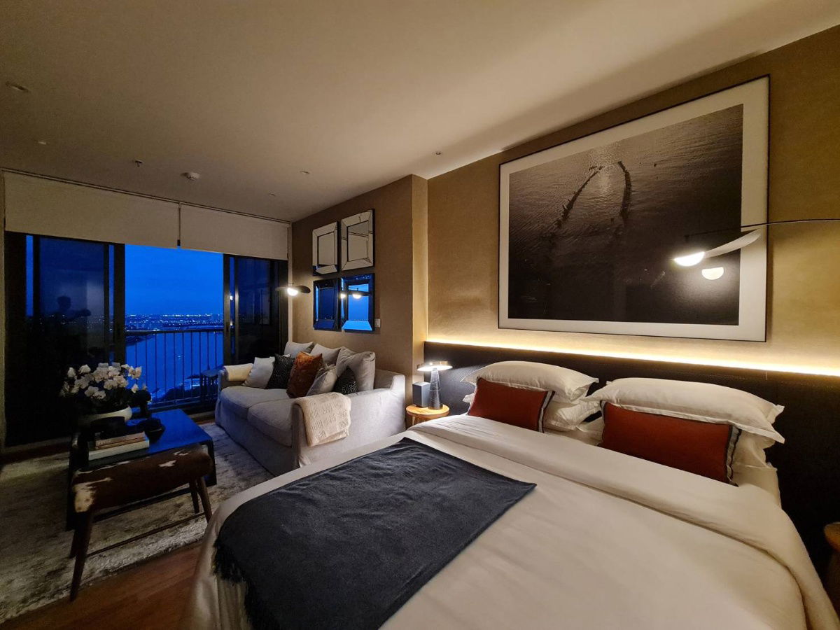 picture 🌊 The Politan Aqua, a riverside condo on the Chao Phraya River, near the MRT, beautiful view, 38th floor, ready to move in 💫 - 4/13
