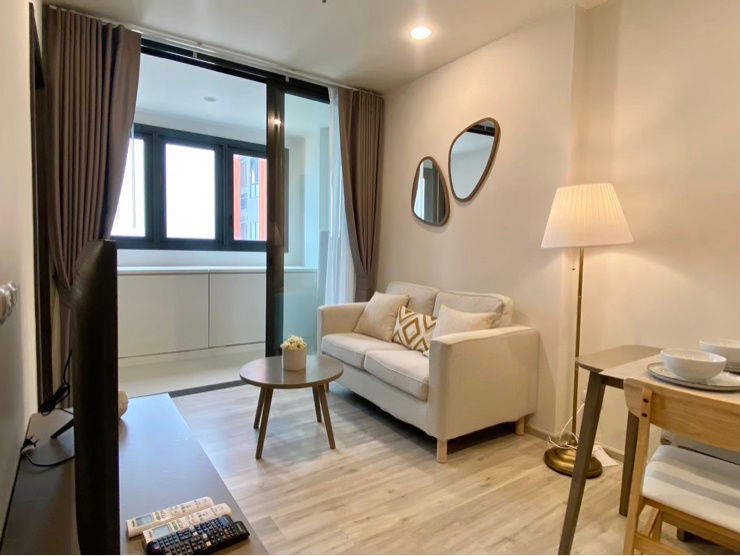 picture XT Huaikwang (1Bed 1Bath) Full furnished 35 Sqm. Rent 18,000/month▫️Line: @sanhaproperty📲095-6922871 - 6/10