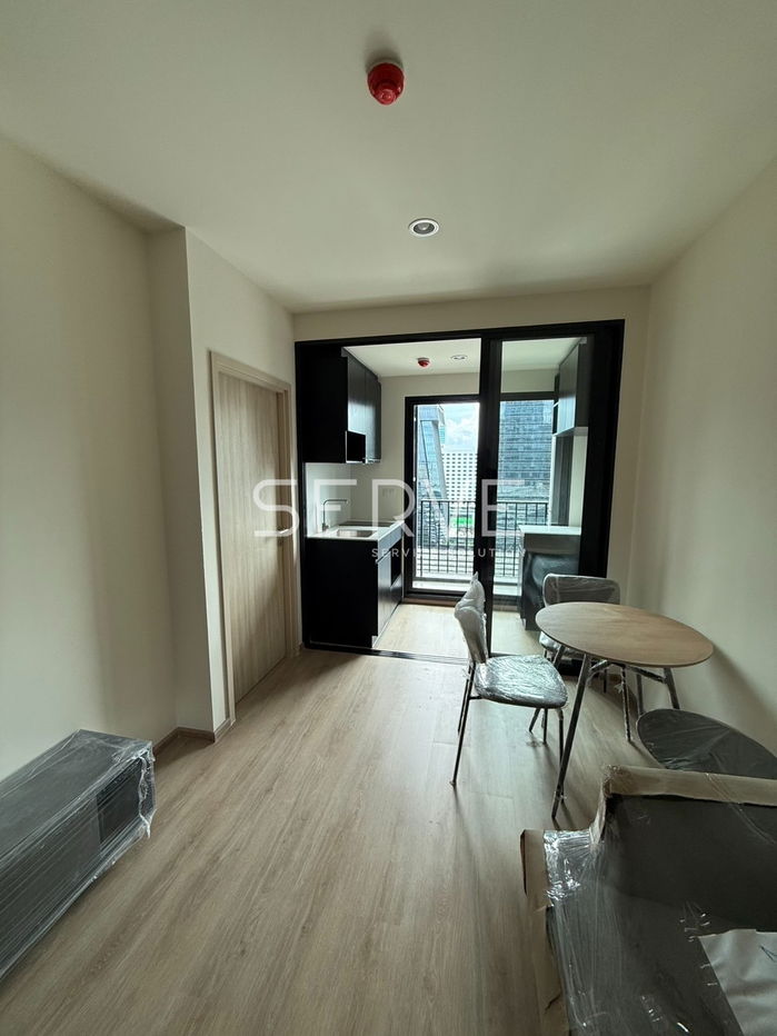picture 22K/Mo 1 Bed 1 Bath Nice Room New Condo Good Location Close to MRT Phra Ram 9  220 m. @  NUE District R9  - 1/8