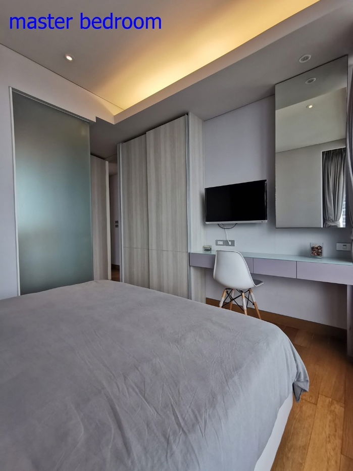 picture The Lumpini 24 for rent 2br.2bath 54.3 sqm. corner Bang Krachao view and City View, beautifully decorated, 15th floor - 8/26