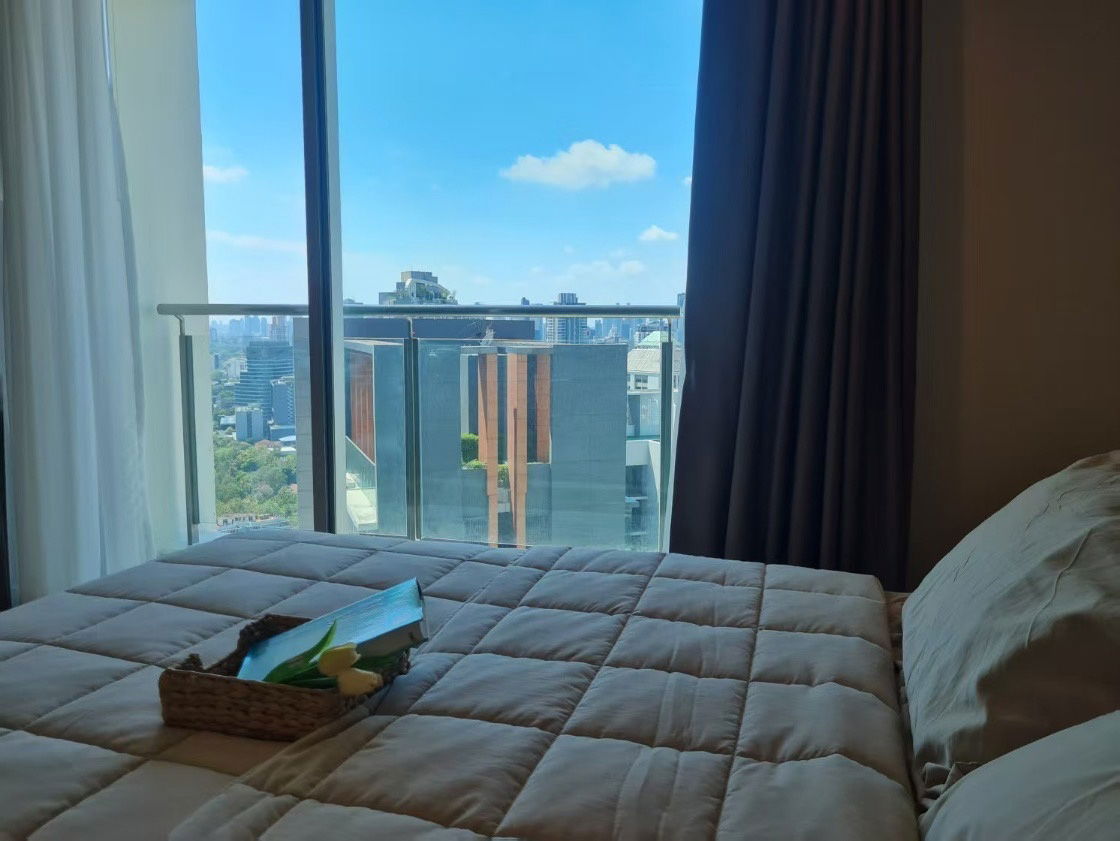 picture For rent Sky Walk Residences, high floor, fully furnished,ready to move in - 3/9