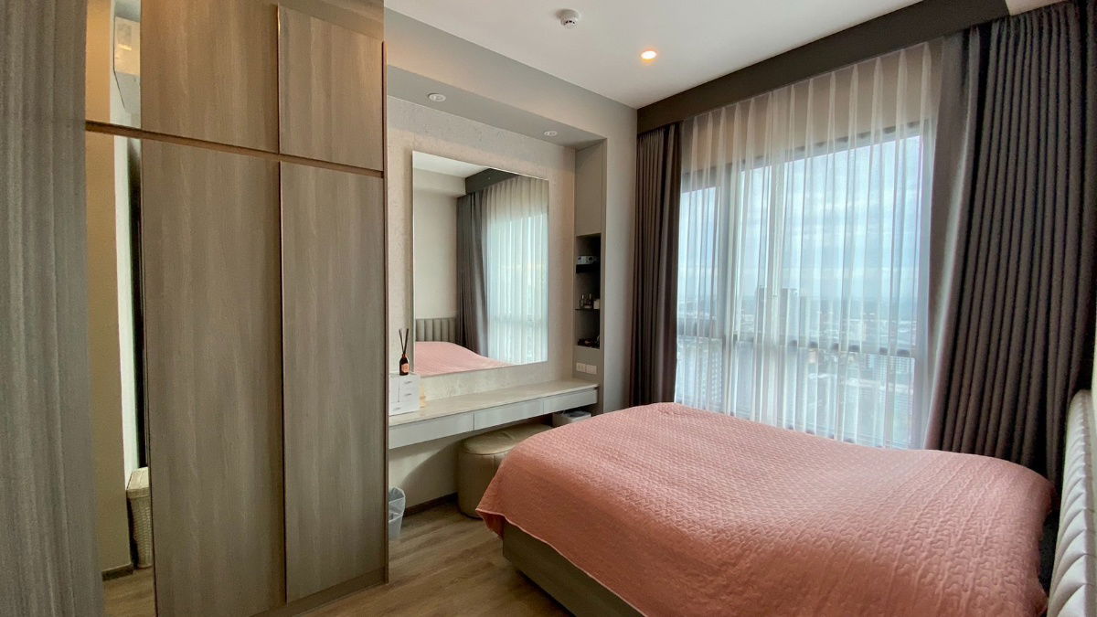 picture Room for rent, 2 bedrooms, 2 bathrooms, 55 sq m., 38,000 baht, ready to move in, KnightsBridgePrime On Nut - 4/31