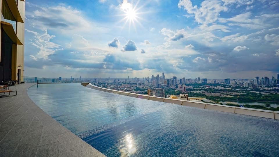 picture The Lumpini 24 for rent 2br.2bath 54.3 sqm. corner Bang Krachao view and City View, beautifully decorated, 15th floor - 19/26
