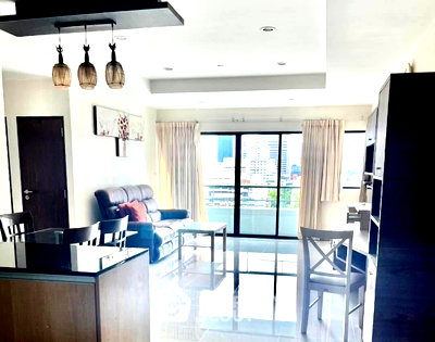 คอนโดให้เช่า : คอนโด 2 ห้องนอน 78 ตร.ม. Sathorn Gardens ชั้น 11 ใกล้ MRT สีลม (ID 2020415)