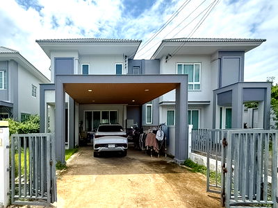 ขายบ้านเดี่ยว : 🏡 ขายบ้านแฝดสวย สภาพใหม่มาก! เพียง 4.49 ล้านบาท ทำเลดี เชื่อมต่อถ.กาญจนาภิเษก, ทางด่วนศรีรัช – วงแหวนรอบนอก ใกล้ Central Westgate และสถานี MRT