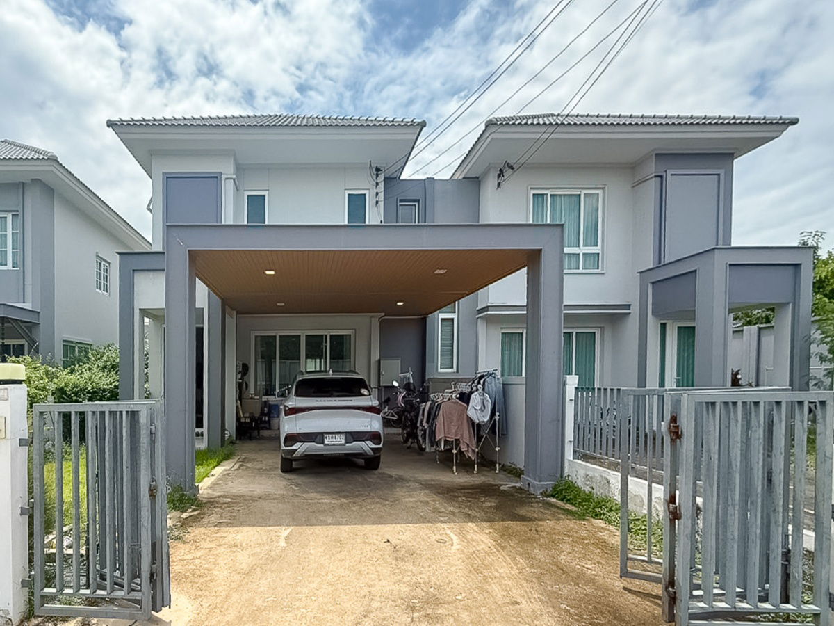 รูป 🏡 ขายบ้านแฝดสวย สภาพใหม่มาก! เพียง 4.49 ล้านบาท ทำเลดี เชื่อมต่อถ.กาญจนาภิเษก, ทางด่วนศรีรัช – วงแหวนรอบนอก ใกล้ Central Westgate และสถานี MRT - รูปที่ 1/15