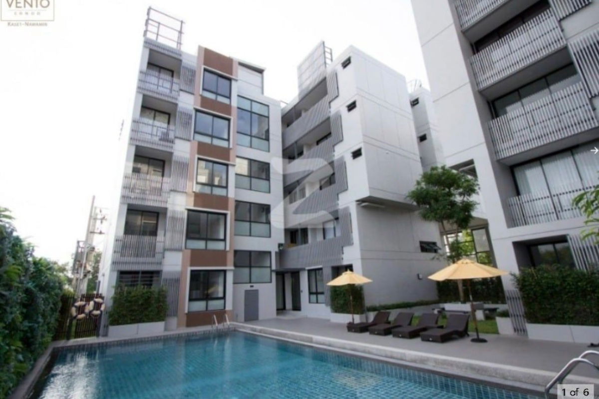 รูป เวนโต้ คอนโด แถวเกษตรนวมินทร์ ชั้น3 2ห้องนอน 43 ตรม. - รูปที่ 11/12