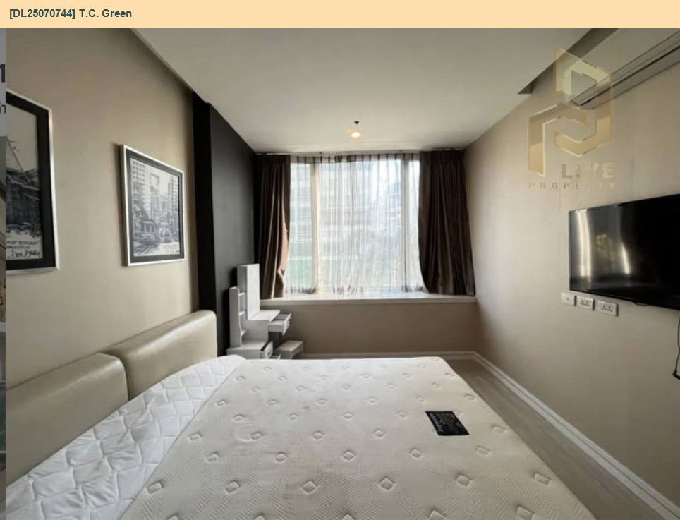 picture DL25070744 Condo for rent, T.C. Green near MRT พระราม 9, ready to move in, call urgently 0656133286 LineID @655ebbvc - 5/9