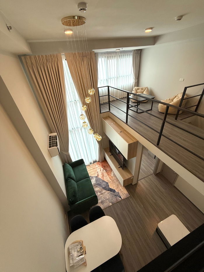 รูป ให้เช่า ไอดิโอ้ รามคำแหง ลำสาลี  ห้องสวยแบบ duplex ใหญ่ ราคาดี - รูปที่ 4/6