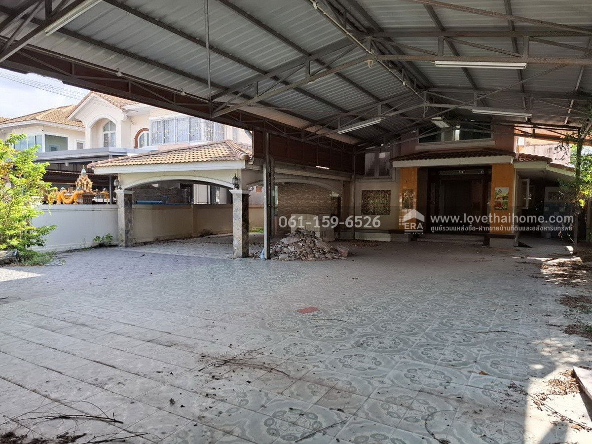 รูป ขายบ้านภัสสร 12 รังสิต-คลองสาม แปลงริมใน 95.9 ตรว. คลองหลวง ปทุมธานี ตั้งอยู่โซนต้นของหมู่บ้าน เหมาะสำหรับครอบครัวขนาดใหญ่ - รูปที่ 3/12