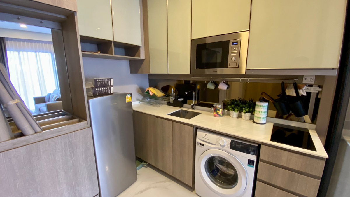 picture 2 bedroom, 2 bathroom rental room, 45,000 baht, ready to move in, Park Origin Phayathai, near Phayathai BTS station - 5/10