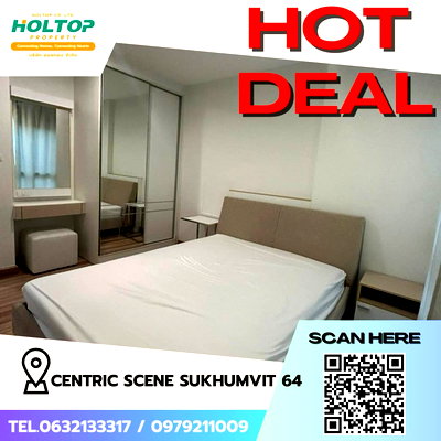 คอนโดให้เช่า : #Z1580 ให้เช่าคอนโด Centric Scene Sukhumvit 64