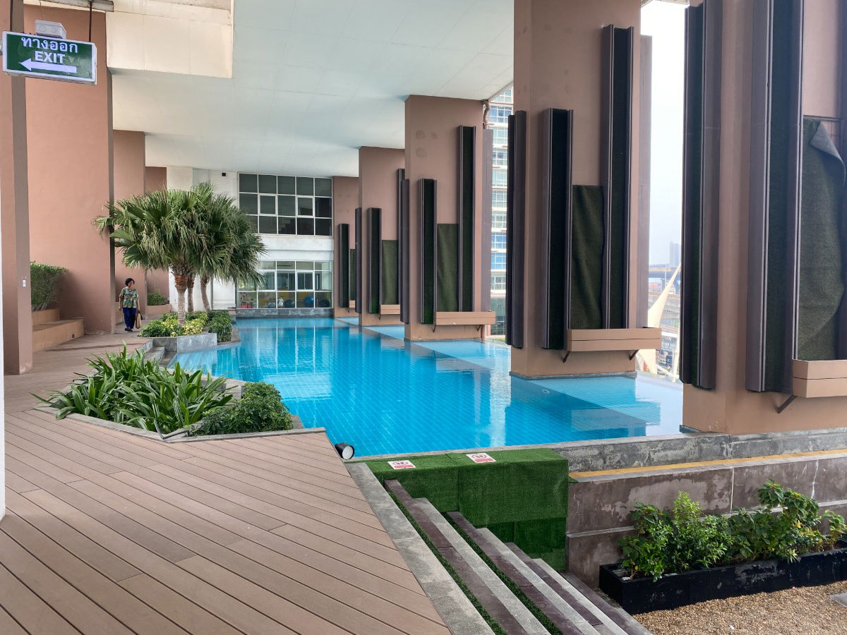 picture One-bedroom unit for rent in The Coast Bangkok Condominium, near with skywalk to BTS Bangna Station - 4/7