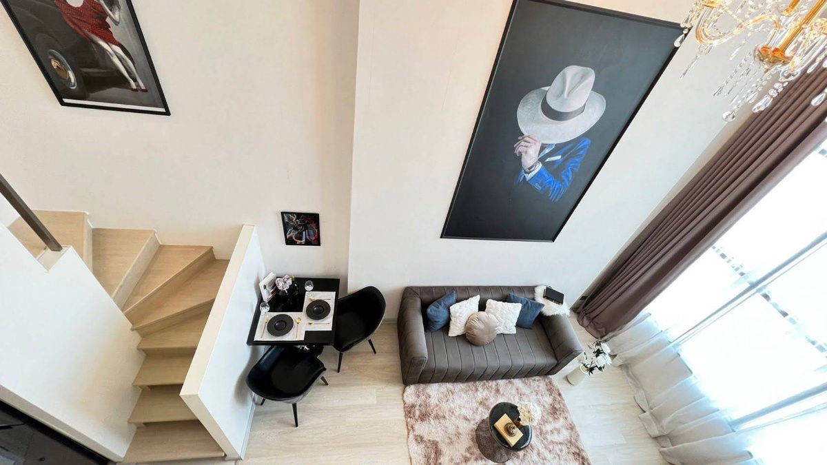 รูป ขายคอนโด ไนท์บริดจ์ไพร์มสาทร (knightsbridge prime sathorn) ชั้น 33 ขนาด 44 ตรม. ห้อง Duplex แต่งสวย ใกล้BTSช่องนนทรี ราคา 6.5 ล้านบาท - รูปที่ 5/21