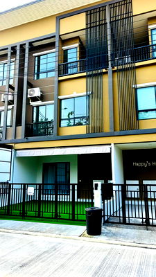 Townhouses for rent : 🏡 3-storey townhouse for rent  Sammakorn Avenue Chaiyaphruek-Wongwaen