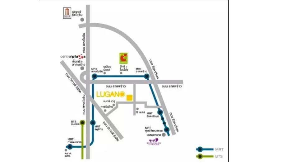 รูป ขาย !!!  ห้องคอนโด Lugano Ladprao 18 (ลูกาโน ลาดพร้าว 18)  - รูปที่ 16/18