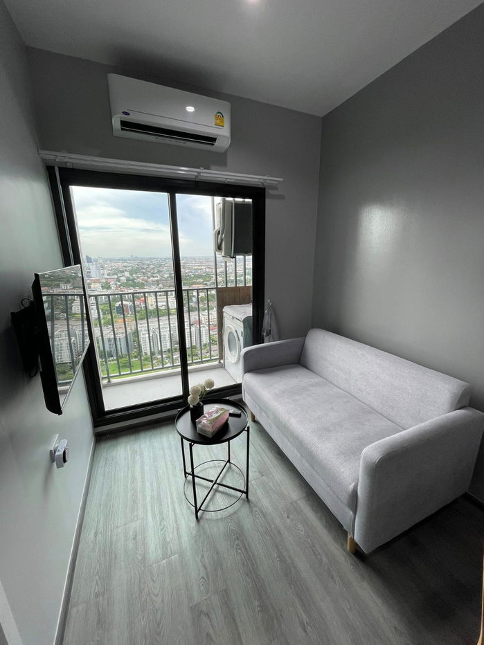 picture 🌿 WS1621 [For rent] Rich Park @ Triple Station 💸 Rent only 16,000 baht/month 📍 ARL Hua Mak - 28/32