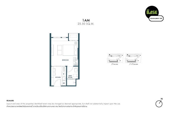 picture For Sale: The Base Sukhumvit 50 – BTS OnNut 1 Bedroom | Sale with Tenant - 10/10