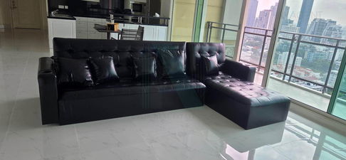 🔺 For Rent Condo ROYCE PRIVATE RESIDENCES Building 1, Floor 22,2 bed room, Room size 112.00 sqm