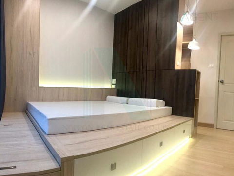 🚩 For Rent Condo SUPALAI VERANDA RAMA 9 Building A, Floor 27,1 bed room, Room size 37.00 sqm