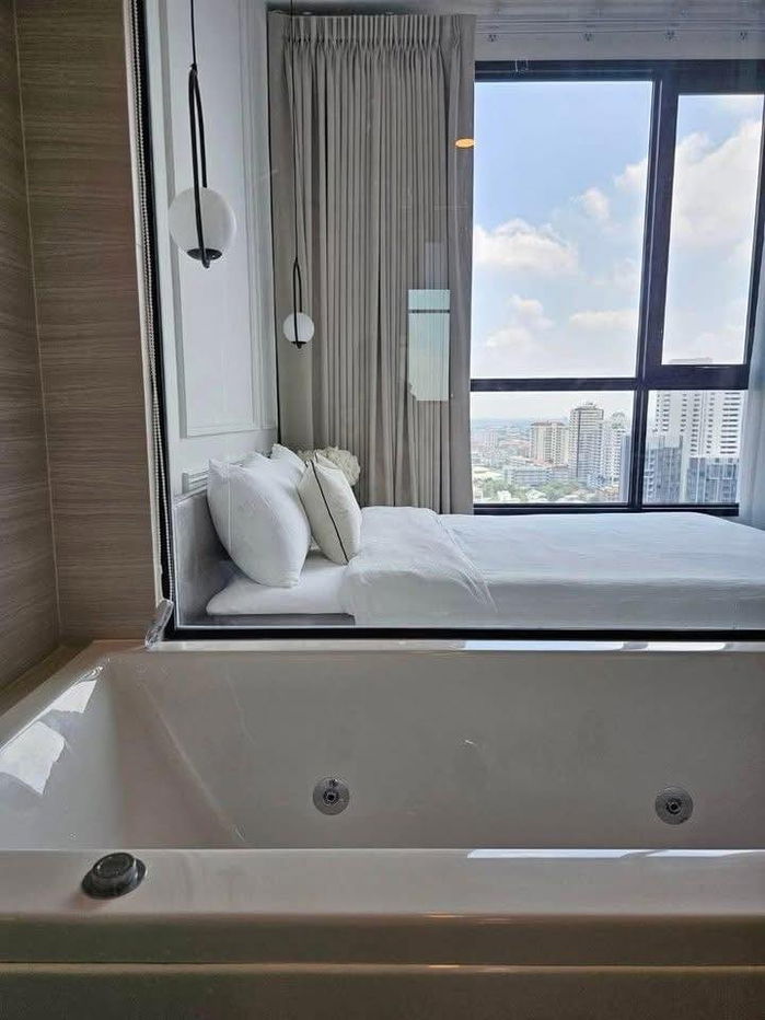 รูป  🟢For Rent🟢Park Origin Thonglor เฟอร์ครบ ได้ 📱ADD LINE @nathong97 (ตอบ ⚡ 24 Hr) P616 - รูปที่ 7/21