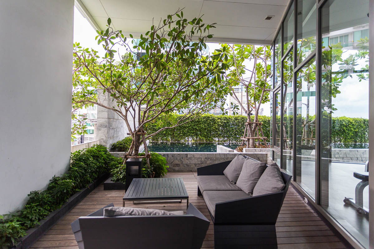 picture Condo for Rent HQ by Sansiri, 2 Bedroom 80 Sqm Fully Furnished with Bathtub Near BTS Thonglor, Ekkamai, Phrom Phong, Sukhumvit : YA25R-015 - 17/18