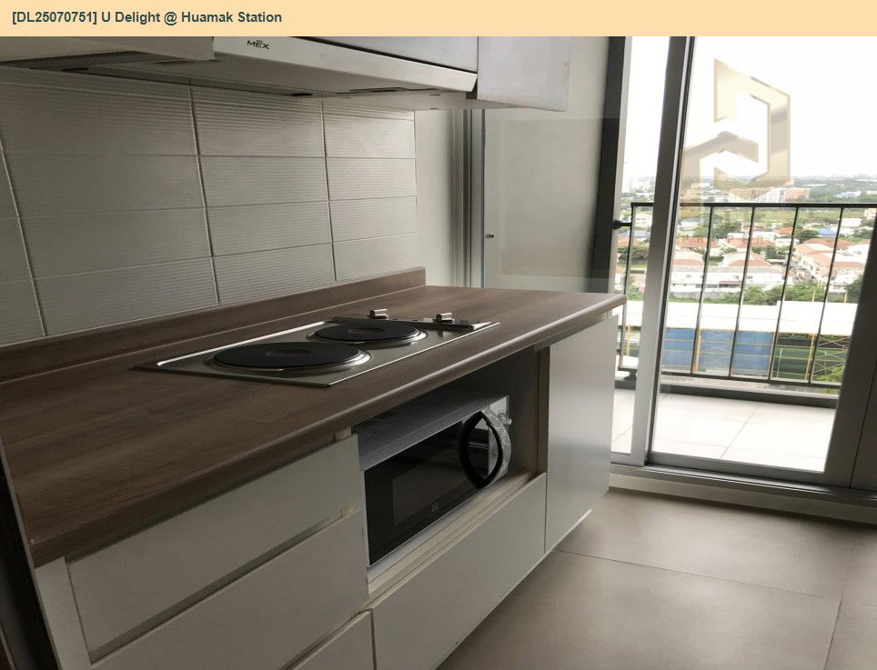 picture MDL25070751 Condo for rent, U Delight @ Huamak Station near Airport Rail Link Hua Mak, ready to move in, call urgently 0656133286 LineID @655ebbvc - 7/9