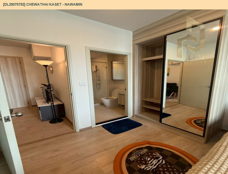 picture DL25070752 Condo for rent, Chewathai Kaset - Nawamin near -, ready to move in, call urgently 0656133286 LineID @534wlwof - 13/18