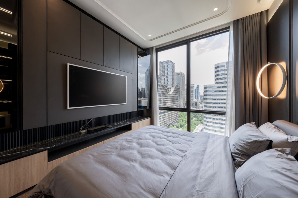 รูป ให้เช่า  ห้อง  1 ห้องนอน ที่ คอนโด Muniq หลังสวน, ใกล้สวนลุมพินี สถานี BTS และ MRT - รูปที่ 4/12