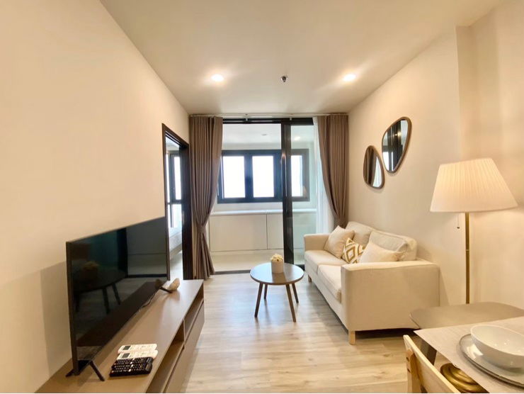 picture XT Huaikwang (1Bed 1Bath) Full furnished 35 Sqm. Rent 18,000/month▫️Line: @sanhaproperty📲095-6922871 - 7/10