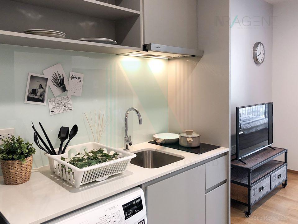 picture 🔺 For Rent Condo NOBLE REVO SILOM Building 1, Floor 9,1 bed room, Room size 34.00 sqm - 1/8