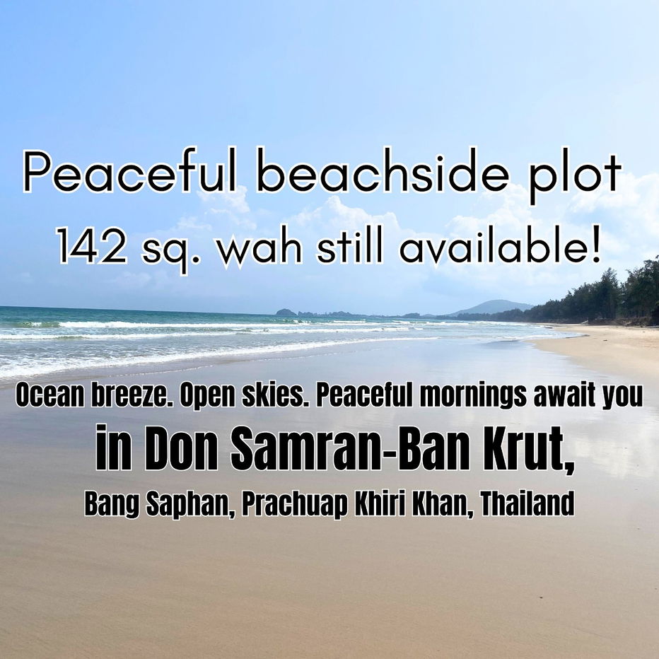picture Beachfront Land, 142 sq. wah – Ideal for Private Villa - 1/5