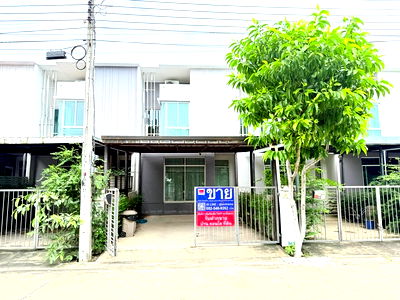 ทาวน์โฮม เขตบางขุนเทียน : ขายทาวน์โฮม ซิตี้เซนส์ พระราม2-ท่าข้าม 20.6 ตรว. โซนหน้าสวน พร้อมอยู่