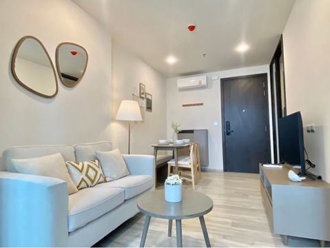 XT Huaikwang (1Bed 1Bath) Full furnished 35 Sqm. Rent 18,000/month▫️Line: @sanhaproperty📲095-6922871