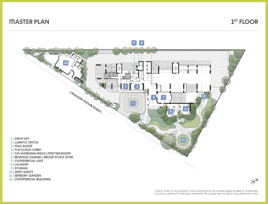 picture For Sale COPE Kaset-Sripatum, 8th floor, corner room, 24.28 sq m - 7/11