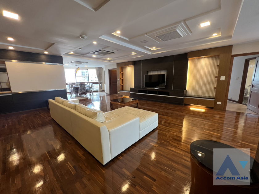 รูป 🔼🔽 AccomA 📩 Warm wood-tone condominium with spacious layout at President Park (210079) - รูปที่ 4/18
