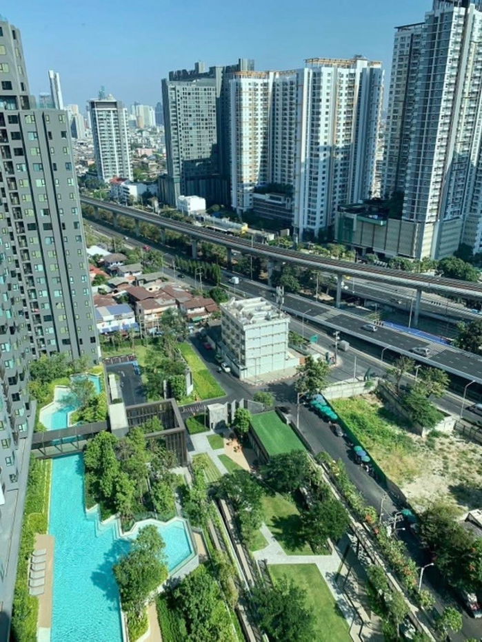 picture Condo for Rent : Life Sathorn-Sierra  1 Bedroom Nice decorated Built-in furniture  Fully furnished no damage earthquake Near BTS Talat Phlu - 17/17