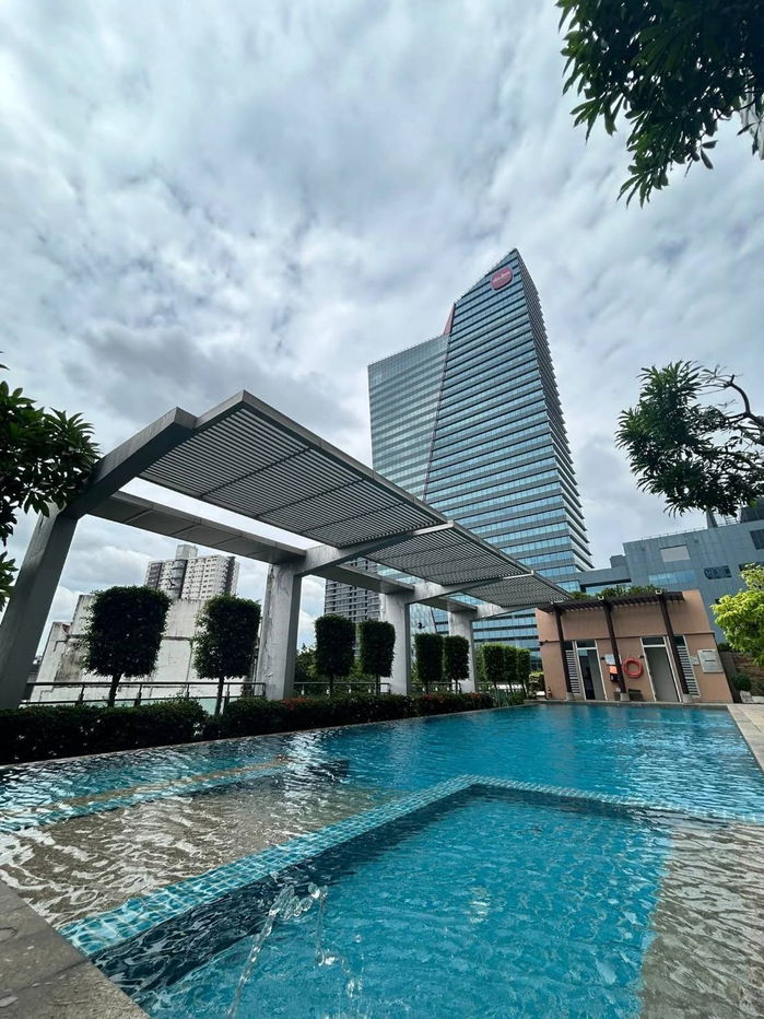 picture Condo for rent, Centric Scene Sukhumvit 64, beautiful room, pool view, next to the BTS. - 3/27