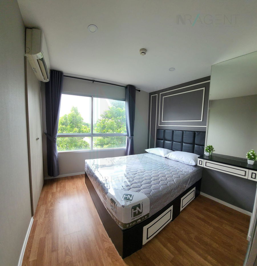 picture 🚩 For Rent Condo LUMPINI VILLE SUKHUMVIT 76 - BEARING STATION Building B, Floor 3,1 bed room, Room size 26.00 sqm - 3/8