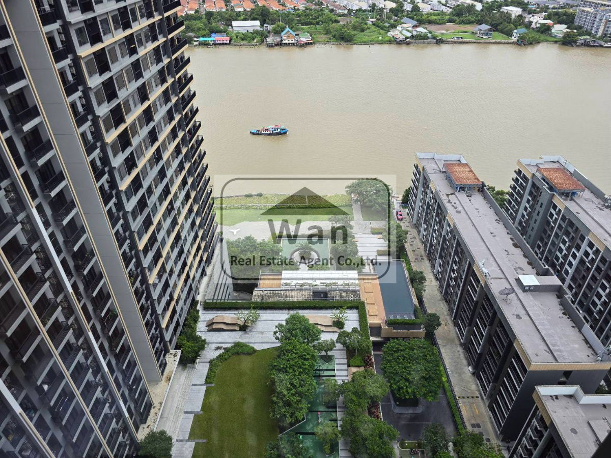 รูป ให้เช่า politan rive แบบ 2 ห้องนอน 52 ตร.ม. วิวสวนและแม่น้ำ ครบพร้อมอยู่ - รูปที่ 3/18