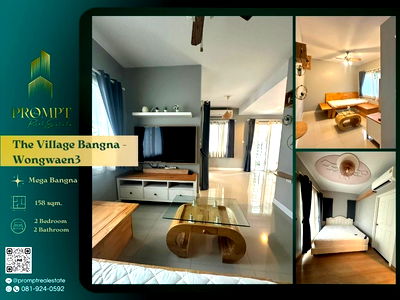 Houses for rent : ST13506 - The Village Bangna - Wongwaen3