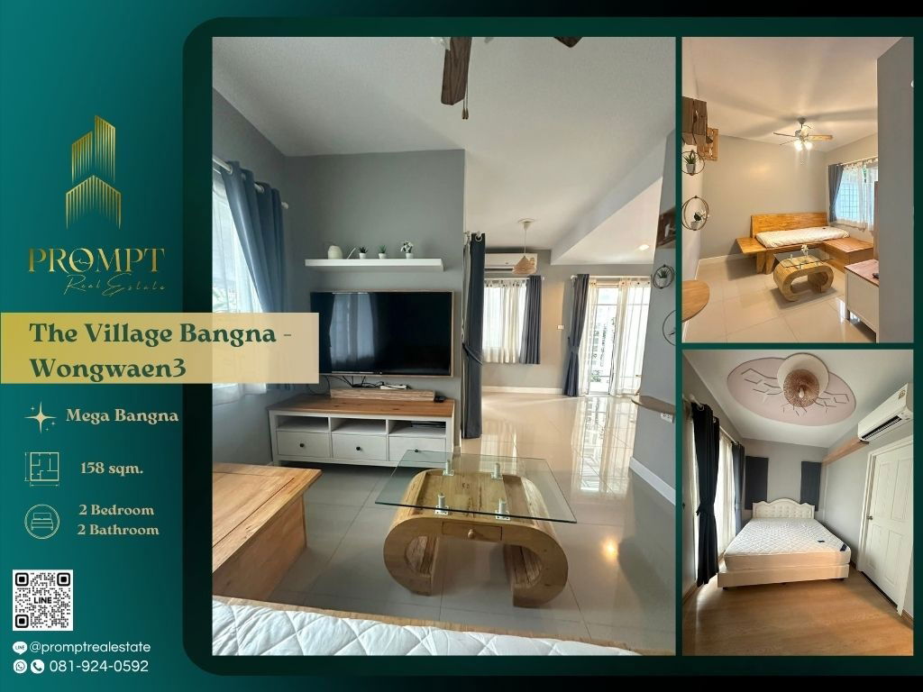 picture ST13506 - The Village Bangna - Wongwaen3 - 1/9