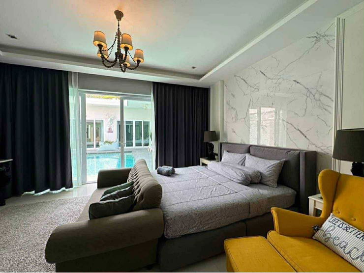รูป Luxury pool villa near beach 5 bedrooms 5 bathrooms rent 120,000฿ 🔥🌊 - รูปที่ 7/10