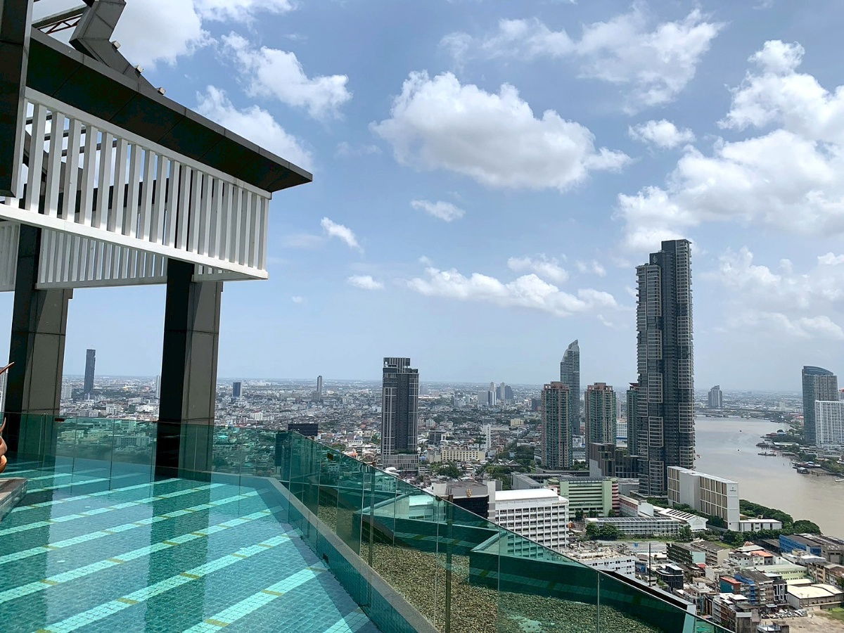 รูป ขายด่วน！คอนโดริทึ่ม สาทร ชั้นสูง วิวเมือง 1 ห้องนอน ตกแต่งครบ  - รูปที่ 10/10