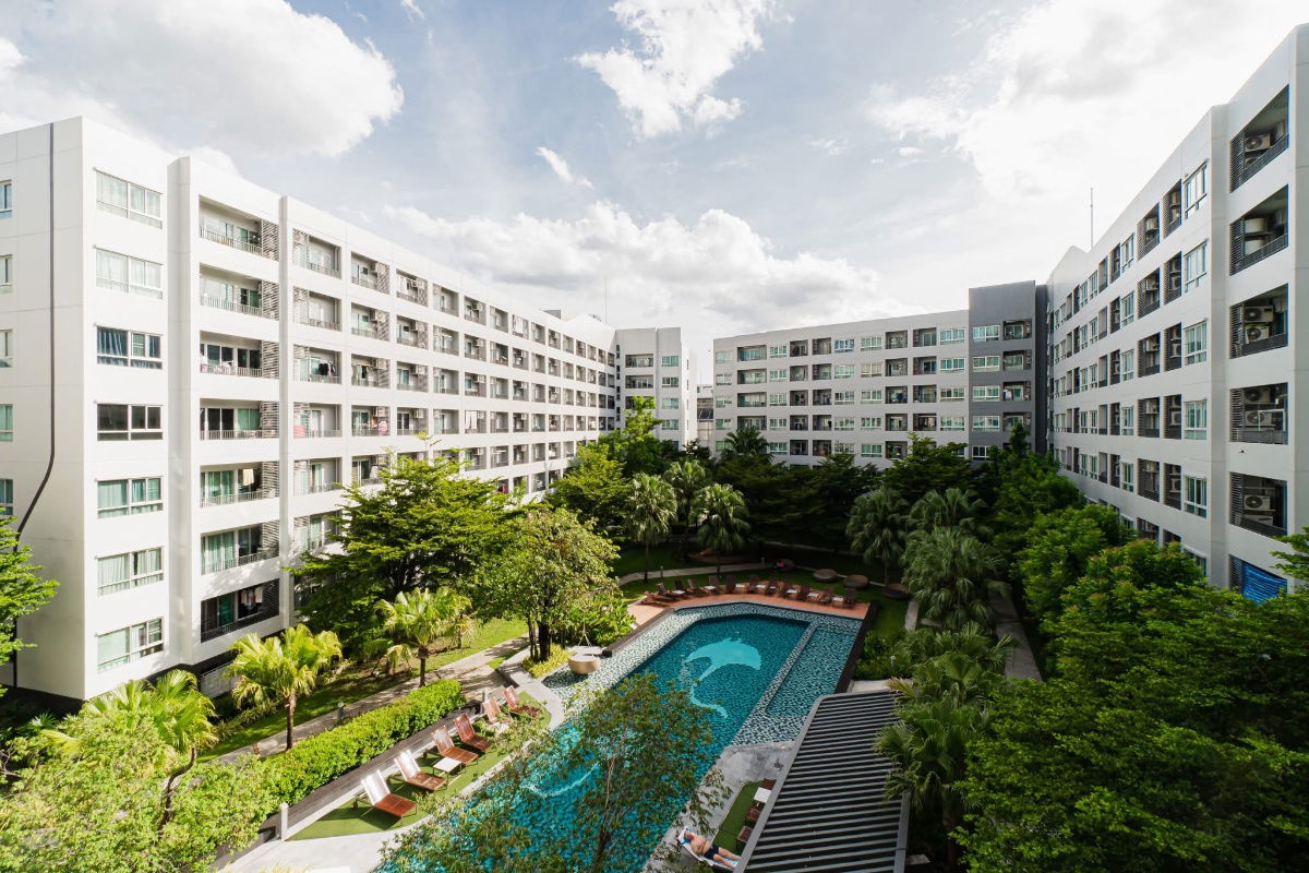 picture P1107 Condo for rent Elio Del Ray, corner room, pool view, beautifully decorated room, fully furnished, washing machine, ready to move in immediately. - 27/27