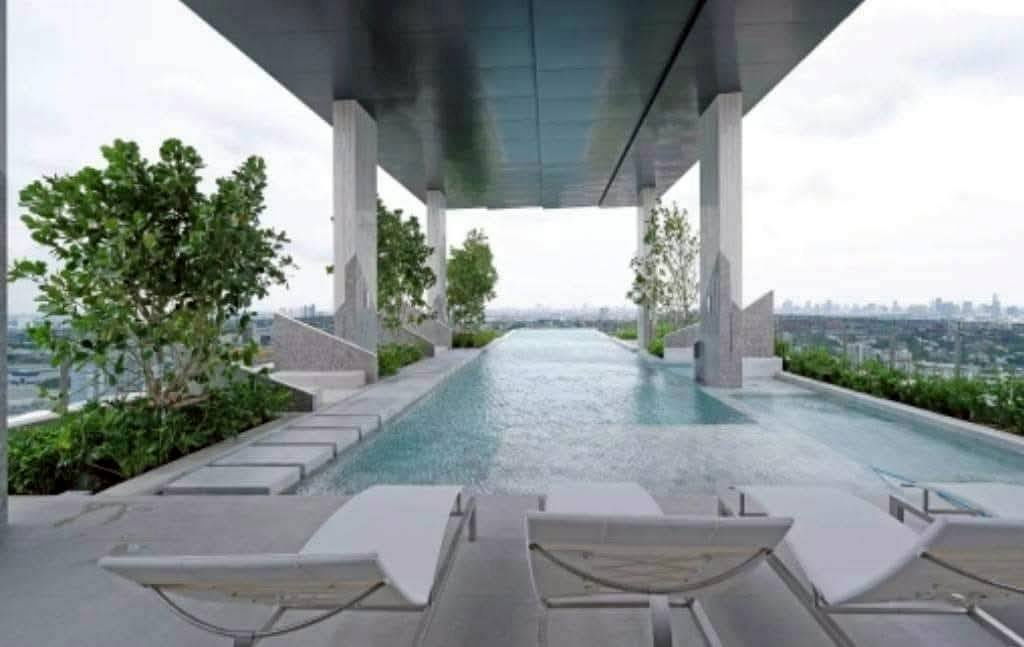 picture WS1632 🌆 For rent! MODIZ Rhyme Ramkhamhaeng, beautiful view, high floor, near MRT, only 80 m., only 13,000 baht/month - 16/17