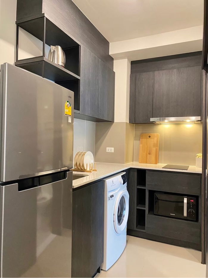picture XT Huaikwang (1Bed 1Bath) Full furnished 35 Sqm. Rent 18,000/month▫️Line: @sanhaproperty📲095-6922871 - 8/10
